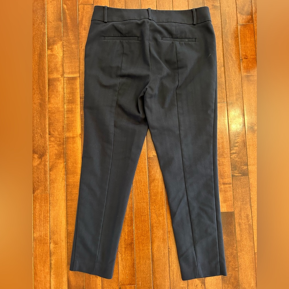 LOFT Navy Marisa Skinny Ankle Pant Size 8 - Picture 5 of 7